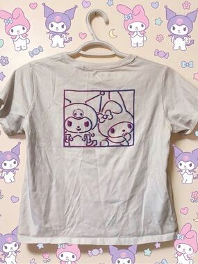 My Melody and Kuromi Graphic Tee - White